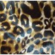 Piel con pelo serigrafiada - Leopardo