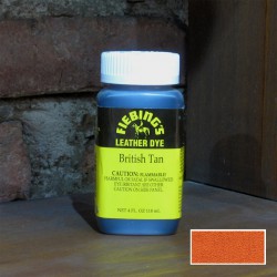 Leather Dye Fiebing british tan / tostado rojizo