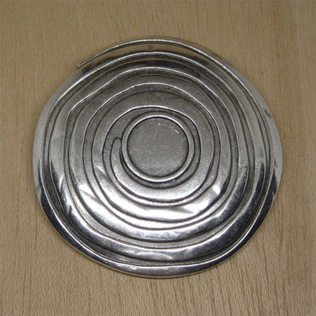 Chapa redonda espiral 40mm