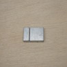 Cierre imán 15mm plata antigua - desde 1,65€