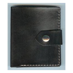 Billetera con tarjeteros pequeña con broche